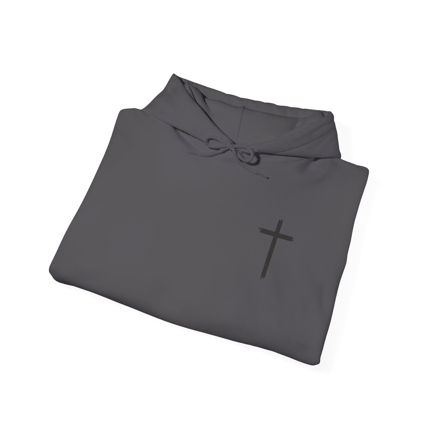 Faith and Love Quote Hooded Sweatshirt