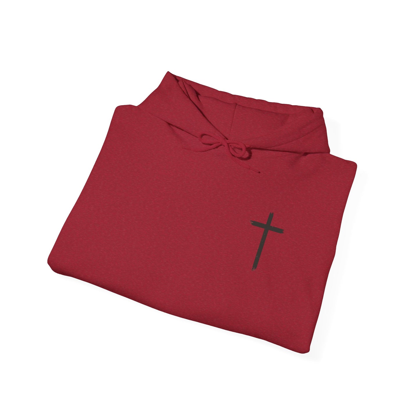 Faith and Love Quote Hooded Sweatshirt