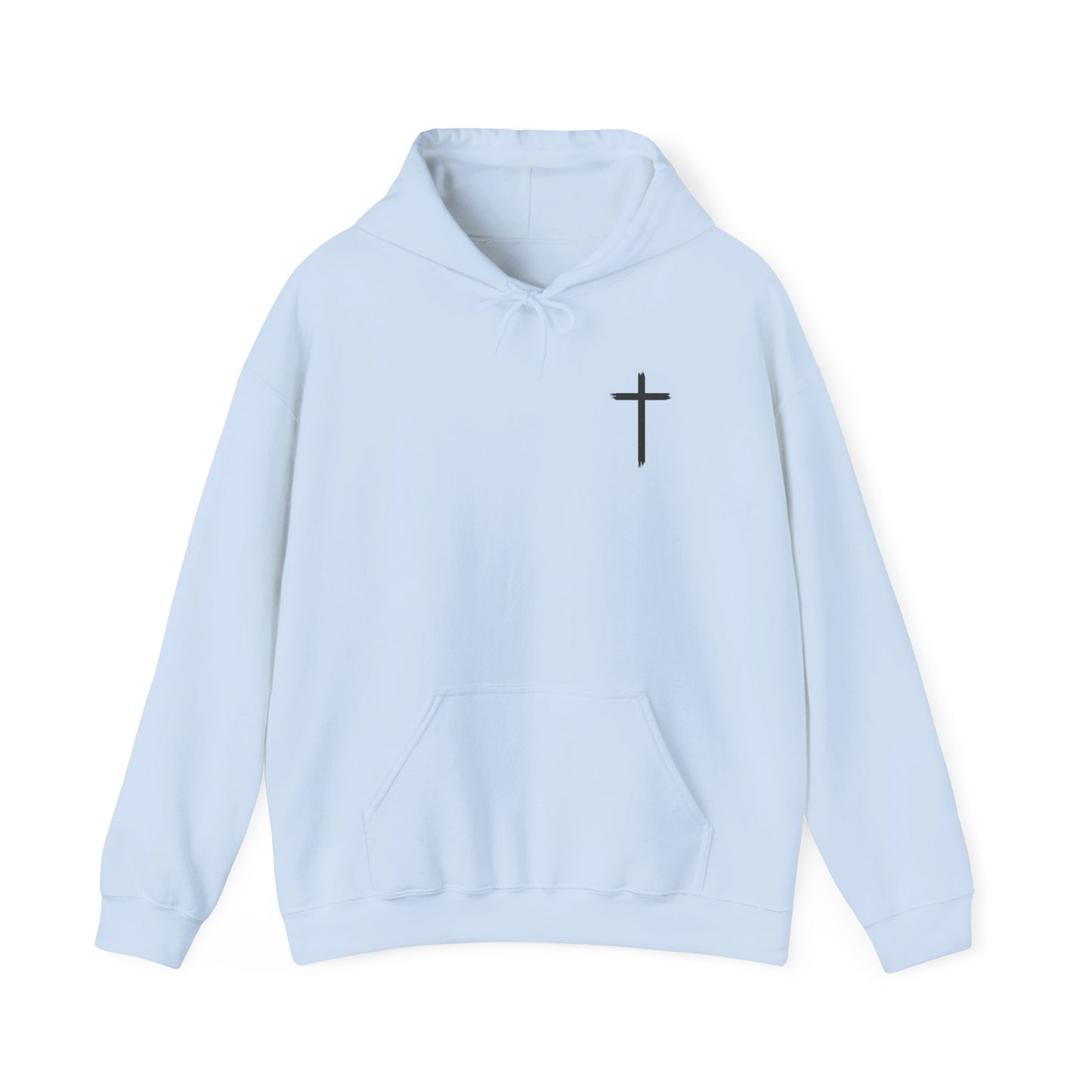 Faith and Love Quote Hooded Sweatshirt