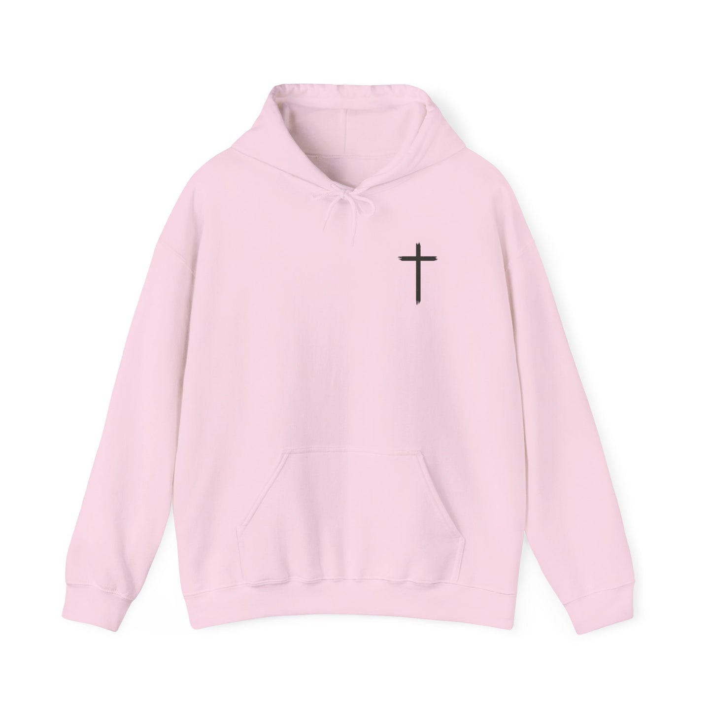 Faith and Love Quote Hooded Sweatshirt