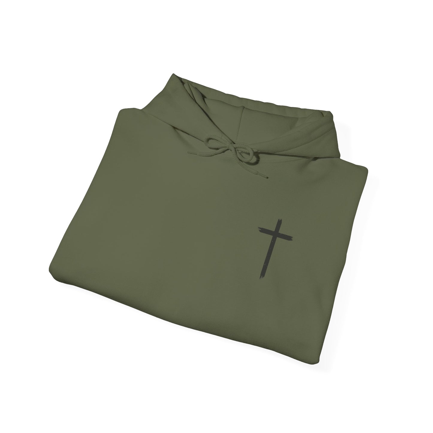 Faith and Love Quote Hooded Sweatshirt
