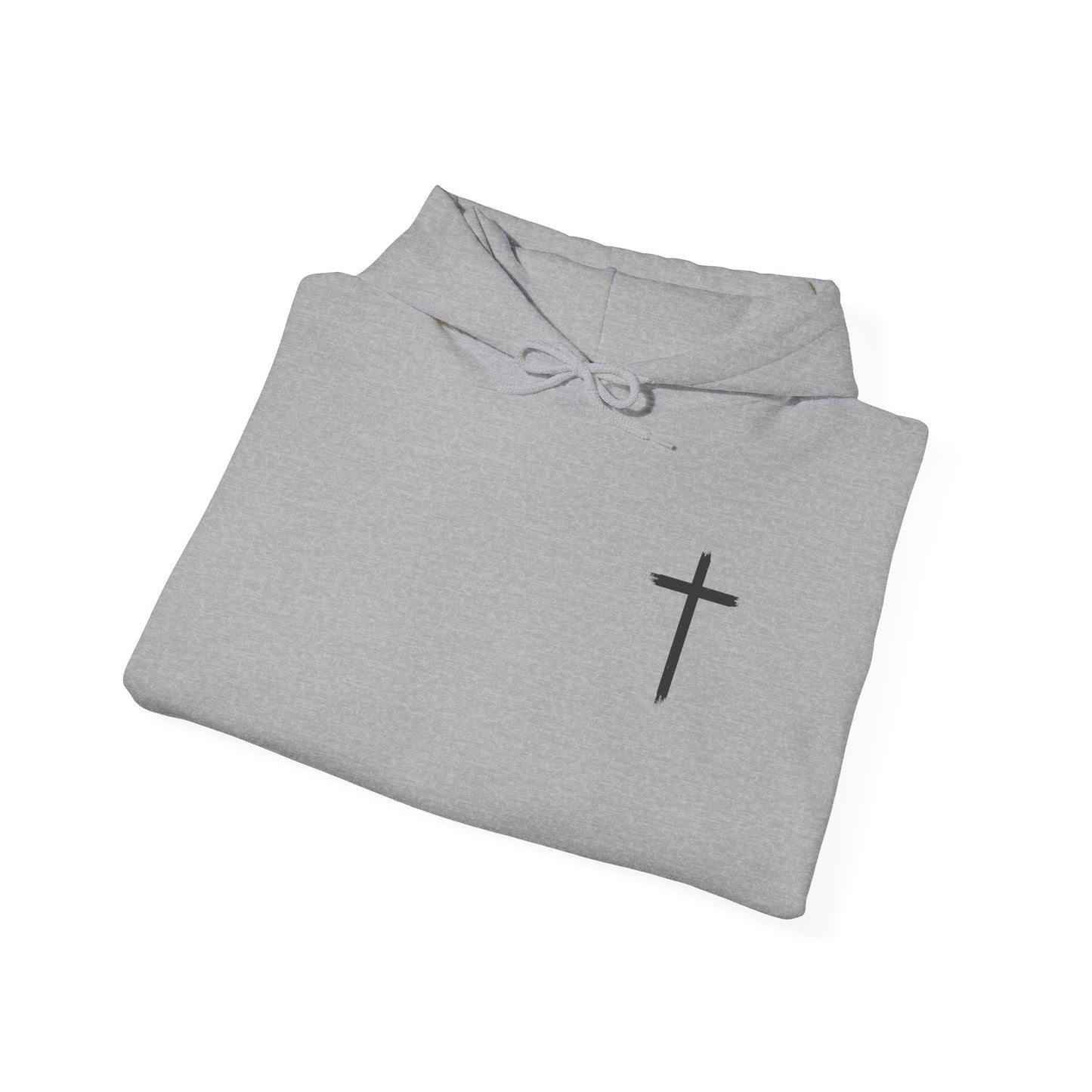 Faith and Love Quote Hooded Sweatshirt