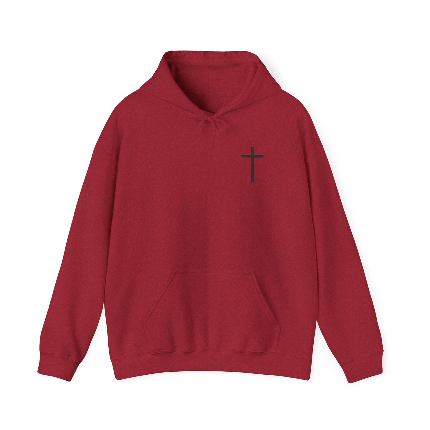 Faith and Love Quote Hooded Sweatshirt