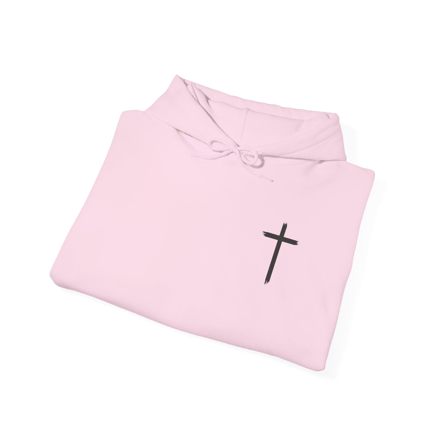 Faith and Love Quote Hooded Sweatshirt