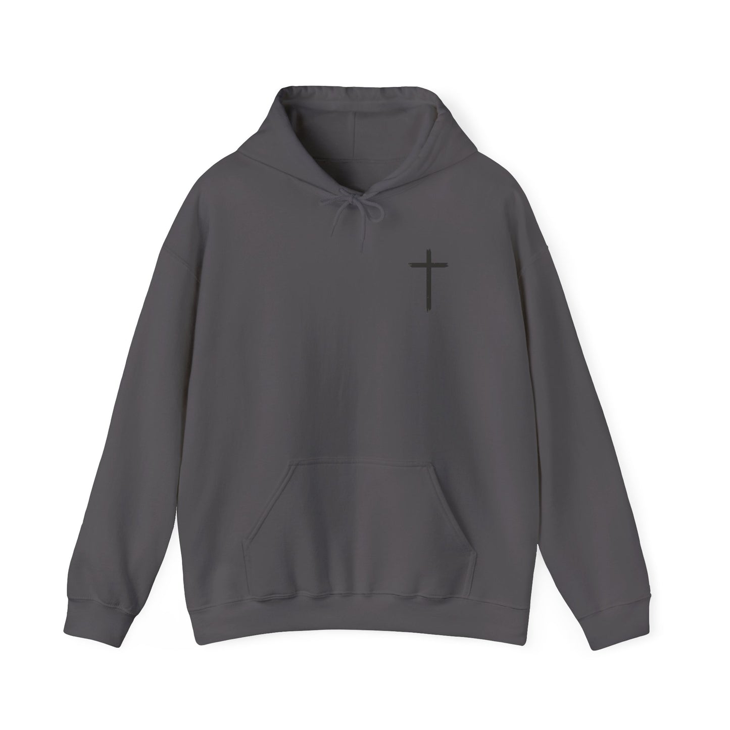Faith and Love Quote Hooded Sweatshirt