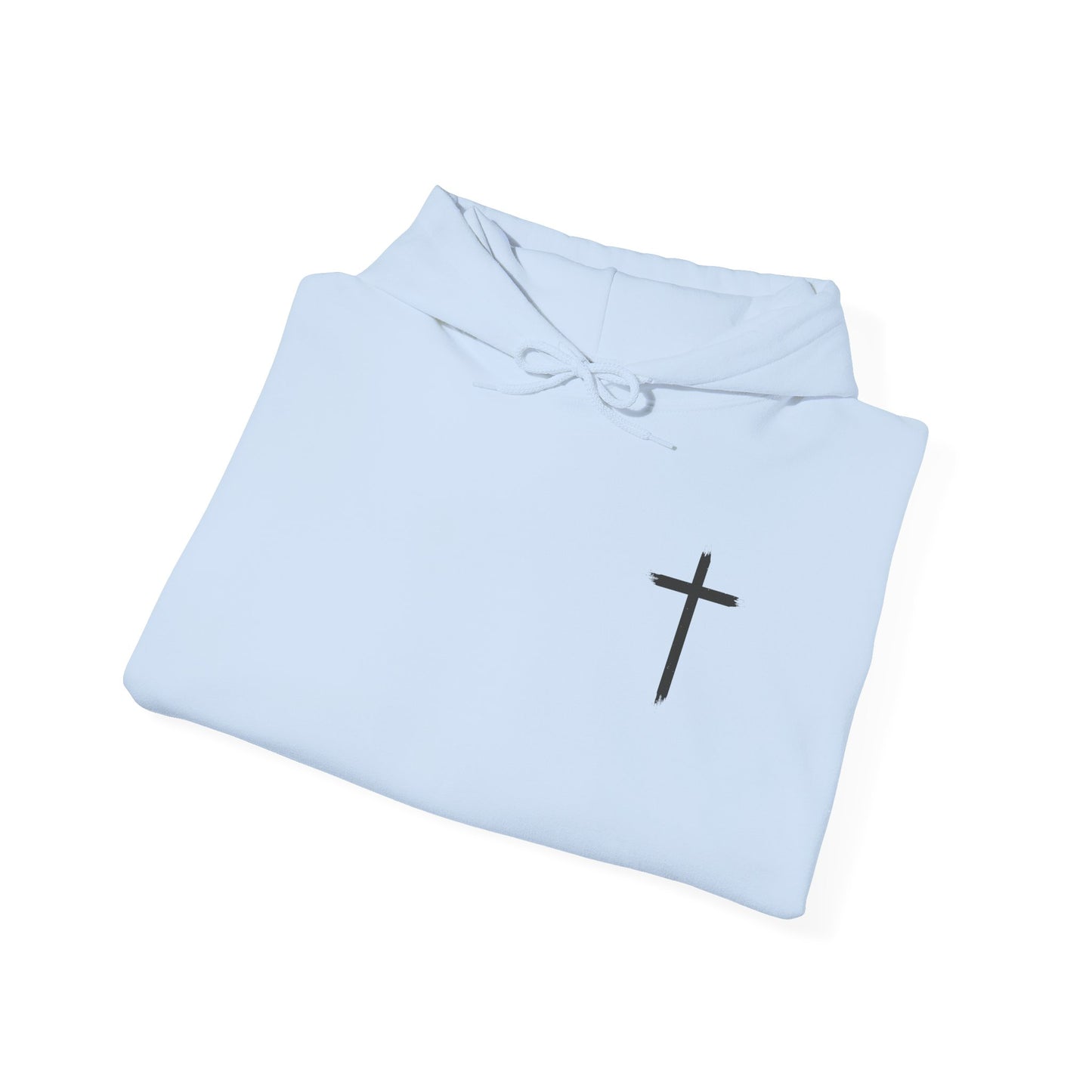Faith and Love Quote Hooded Sweatshirt
