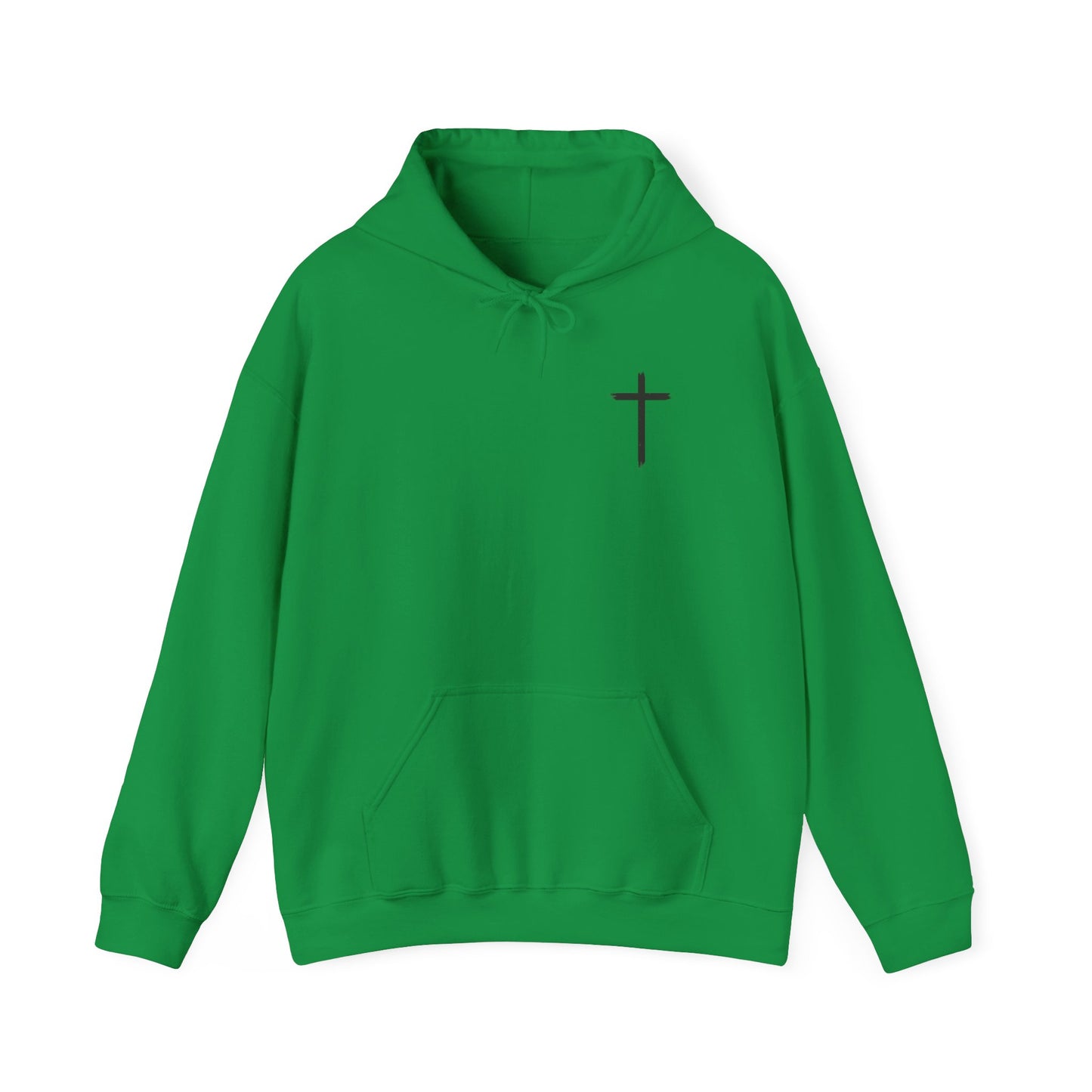 Faith and Love Quote Hooded Sweatshirt