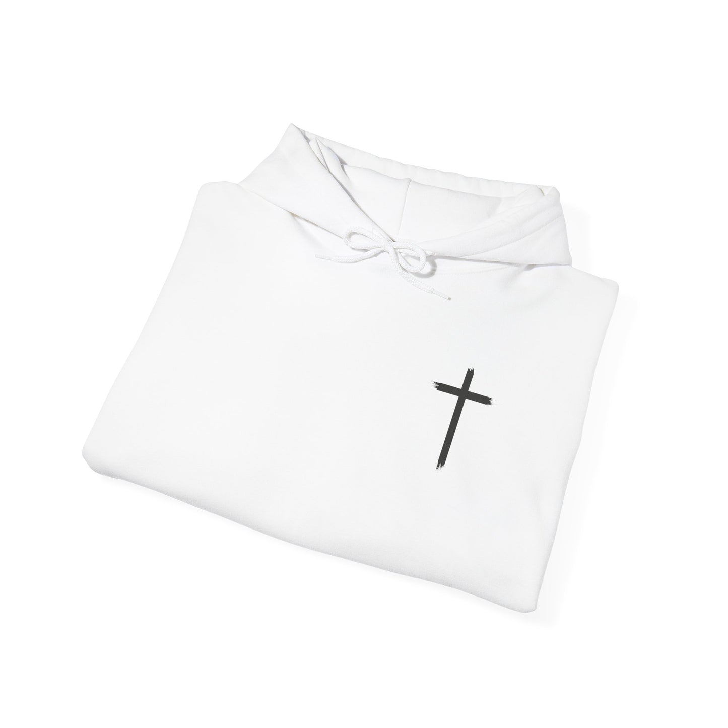 Faith and Love Quote Hooded Sweatshirt