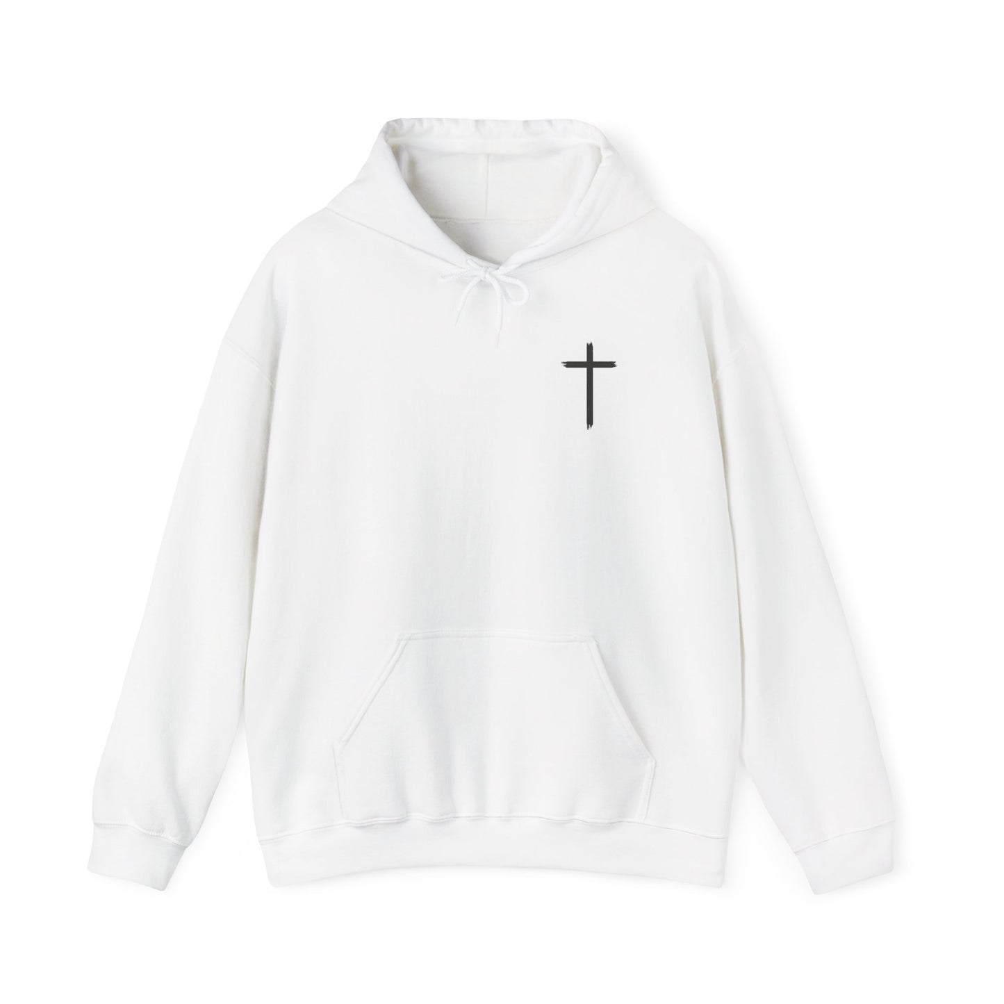 Faith and Love Quote Hooded Sweatshirt
